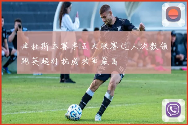 库杜斯本赛季五大联赛过人次数领跑英超对抗成功率最高