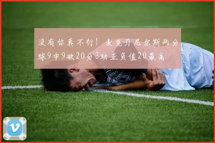 没有你真不行！麦克丹尼尔斯两分球9中9砍20分3助正负值20最高